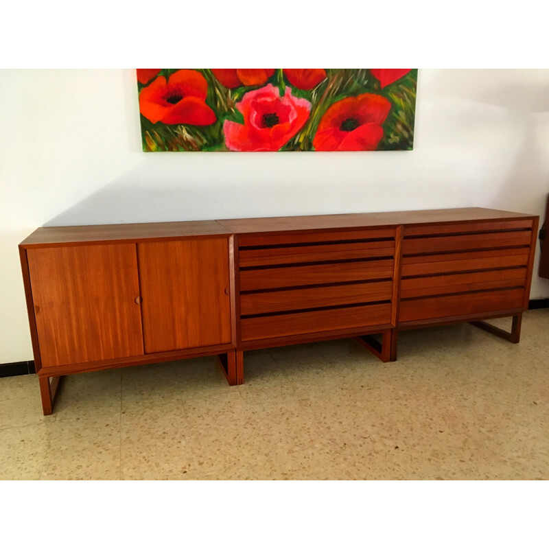 Scandinavian teak sideboard by Poul Cadovius - 1960s