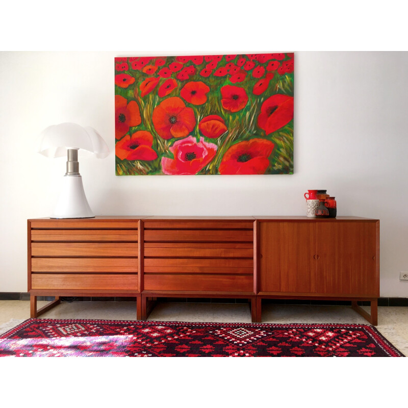 Scandinavian teak sideboard by Poul Cadovius - 1960s