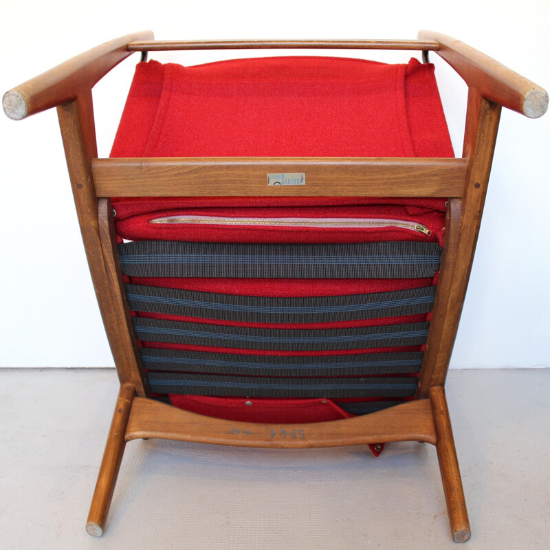 Paire de fauteuils de J-A Motte pour Steiner - 1950