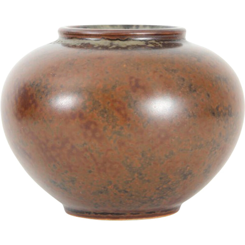 Skandinavische Vintage-Vase aus Keramik von Hans Henrik Hansen für Royal Copenhagen, 1960