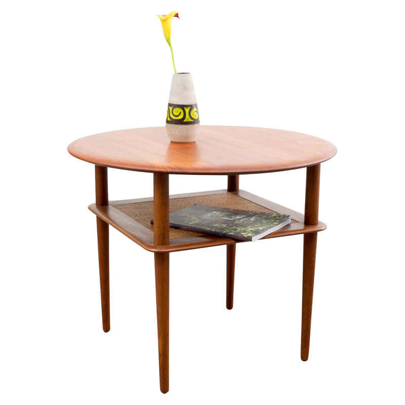 Coffee table in teak, Peter HVIDT & Orla MOLGAARD NIELSEN - 1960s