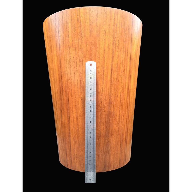 Vintage Large Teak vase by Martin Aberg for Servex - 1960s