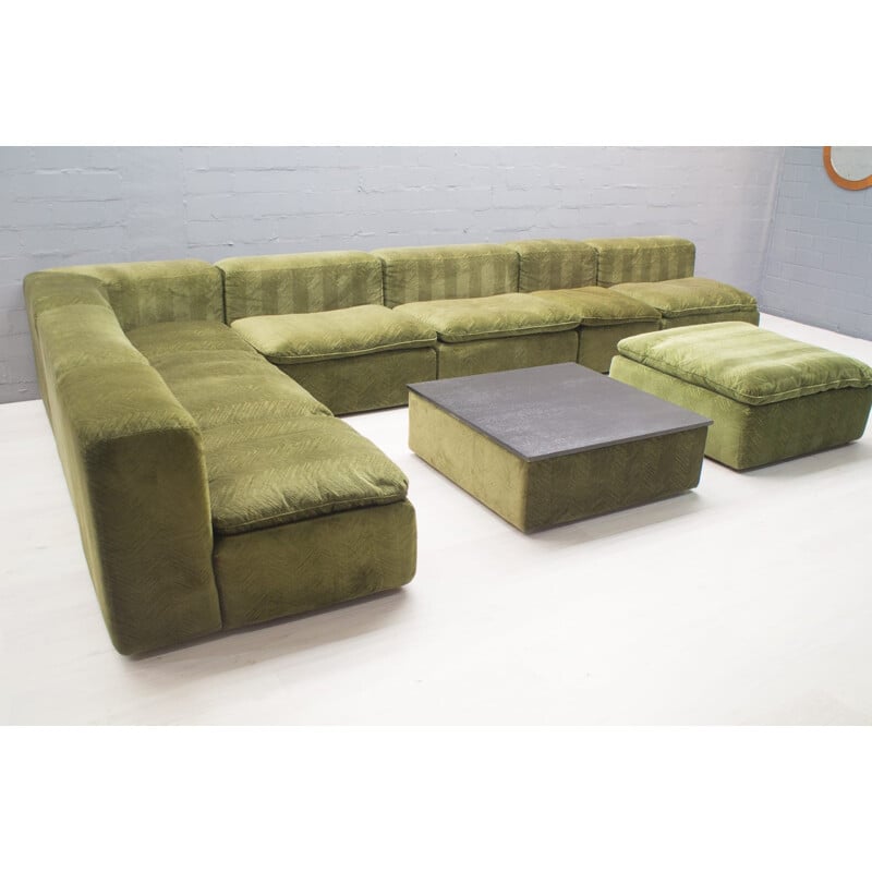 Vintage Green living room set - 1960s