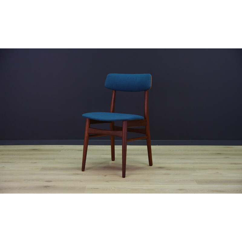 Set of 3 Vintage Danish design teak chairs - 1960s