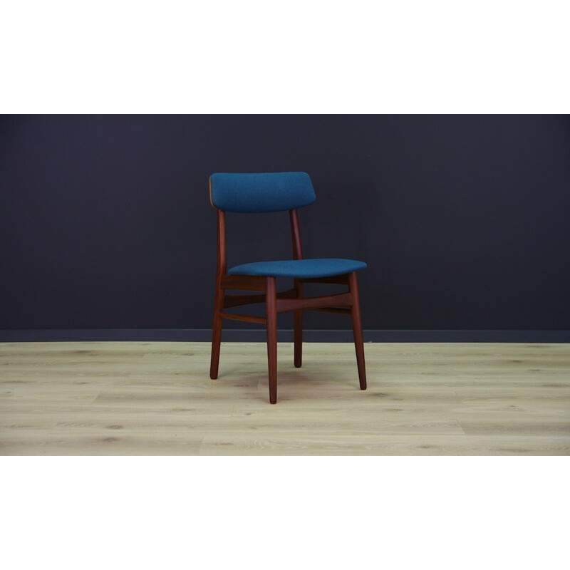 Set of 3 Vintage Danish design teak chairs - 1960s