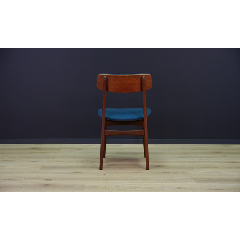 Set of 3 Vintage Danish design teak chairs - 1960s