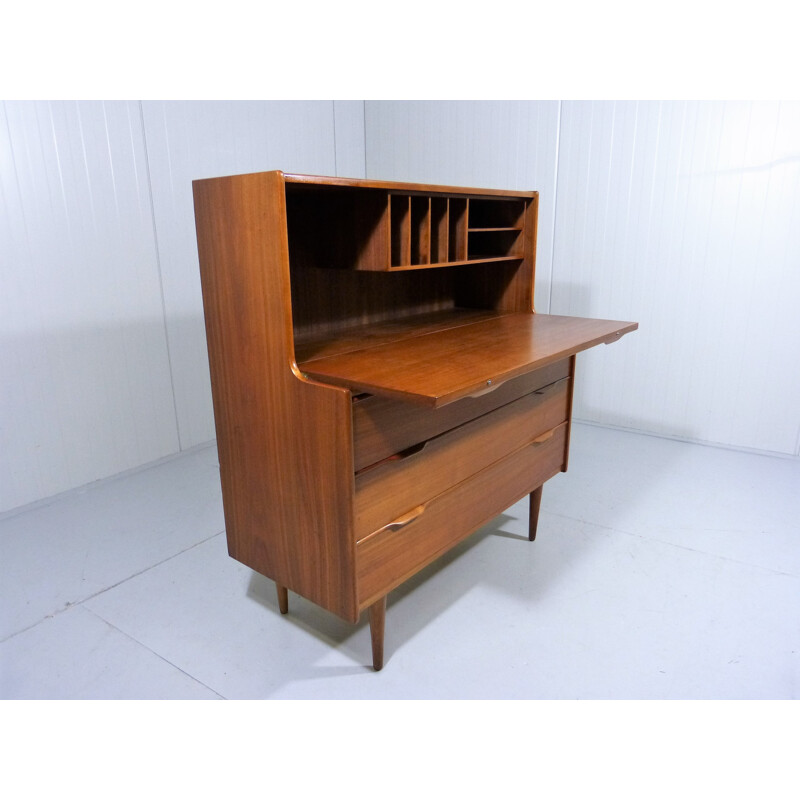 Vintage teak Secretary by Fredericia Denmark - 1960s