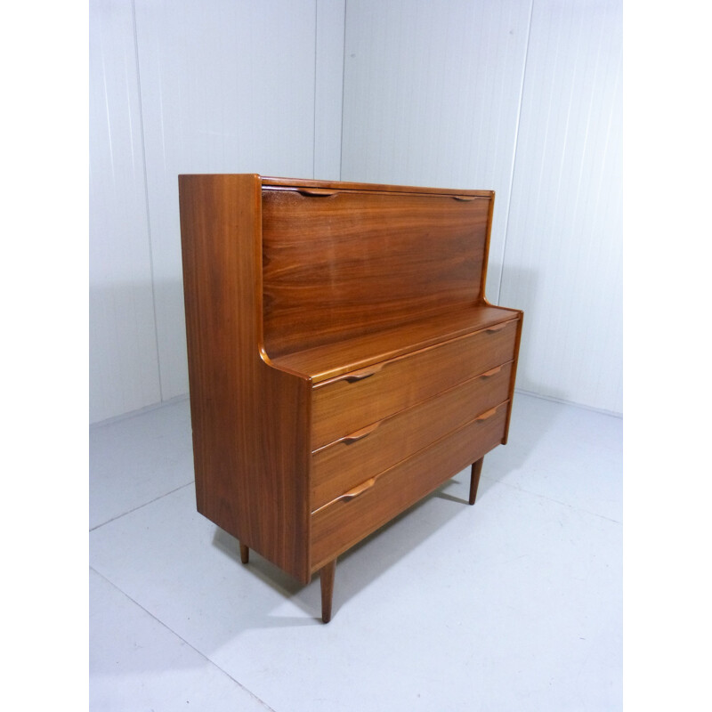 Vintage teak Secretary by Fredericia Denmark - 1960s