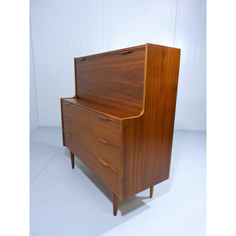 Vintage teak Secretary by Fredericia Denmark - 1960s