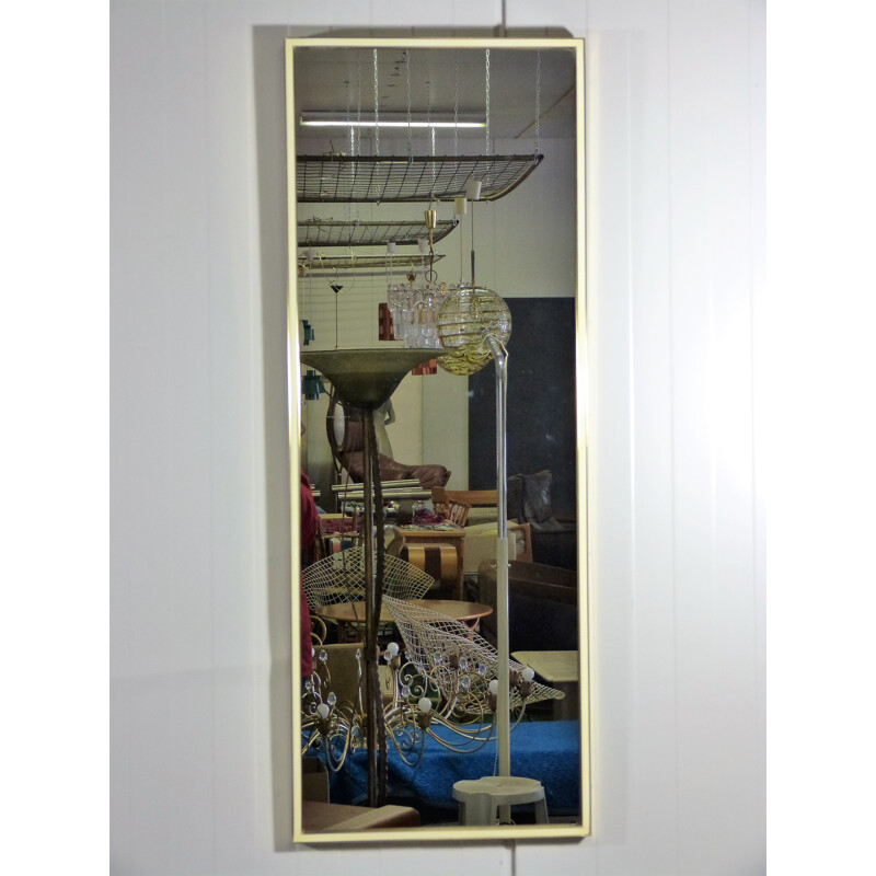 Brass Mirror by Vereinigte Werkstatten Munchen - 1950s