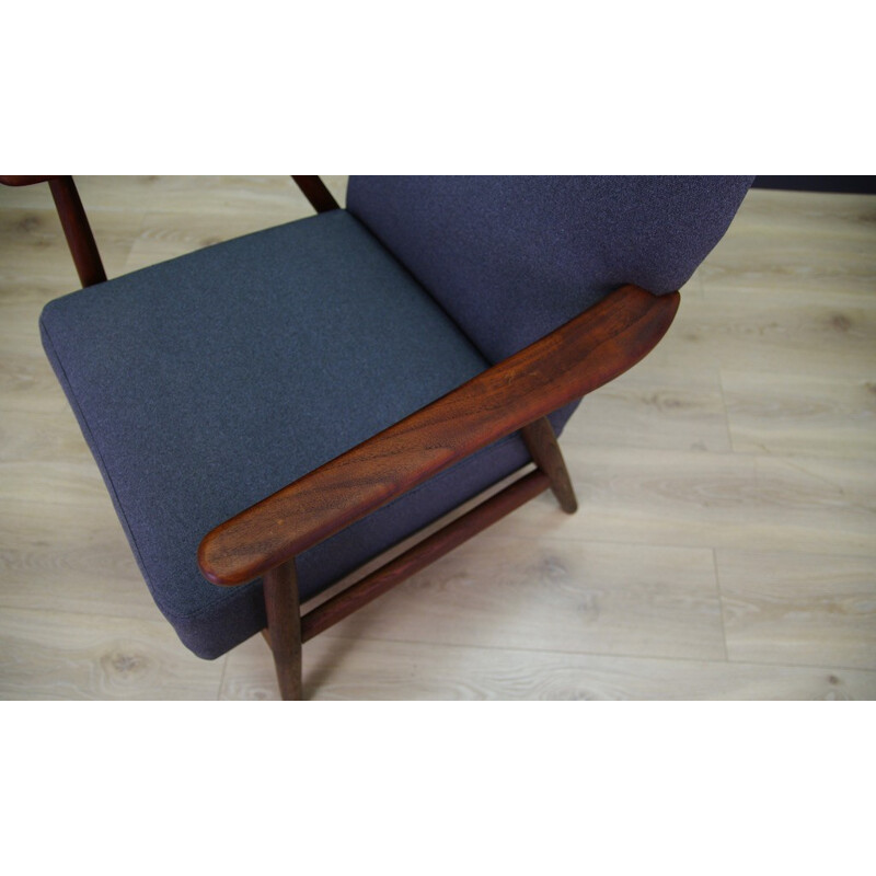 Vintage Scandinavian teak armchair - 1970s