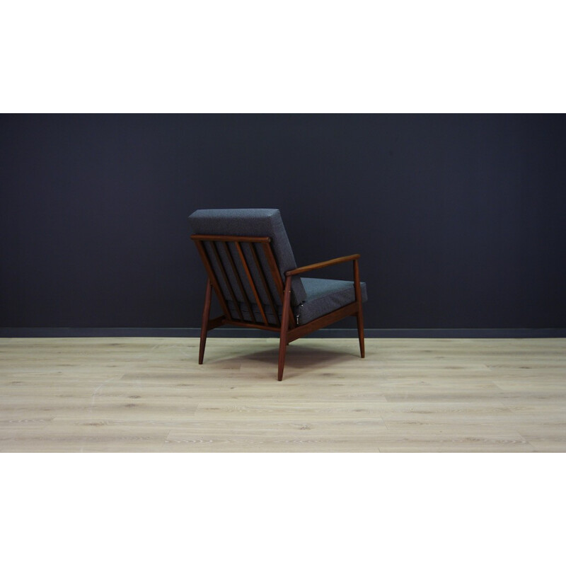 Vintage Scandinavian armchair in teak - 1970s