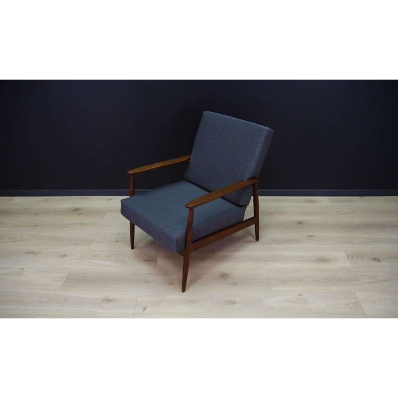 Vintage Scandinavian armchair in teak - 1970s