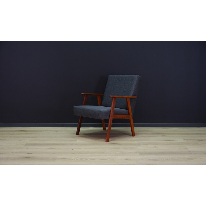 Vintage Scandinavian armchair in teak - 1960s