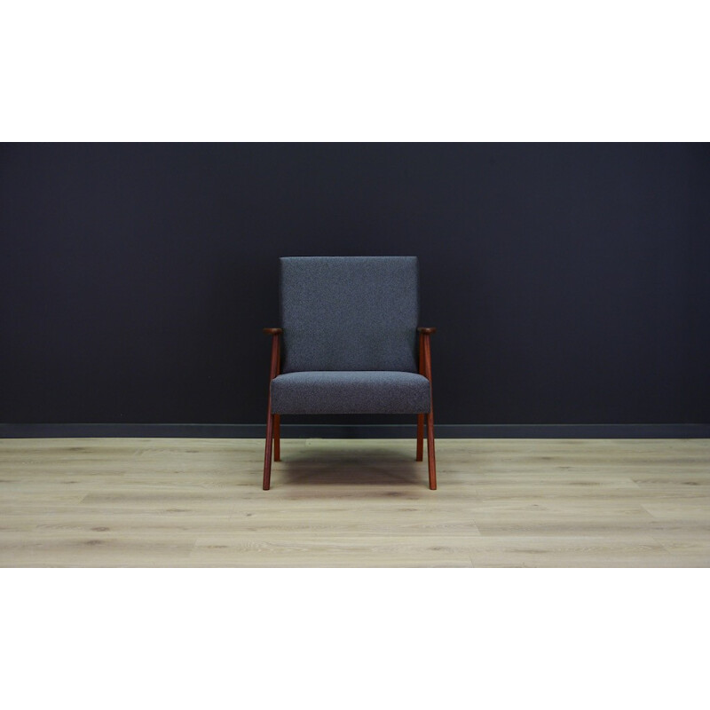 Vintage Scandinavian armchair in teak - 1960s