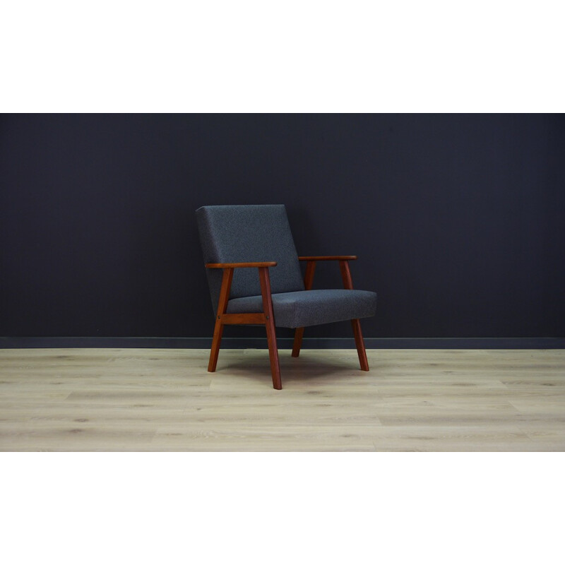 Vintage Scandinavian armchair in teak - 1960s