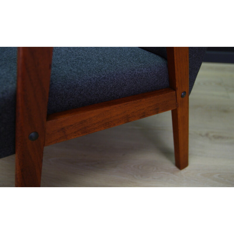 Vintage Scandinavian armchair in teak - 1960s