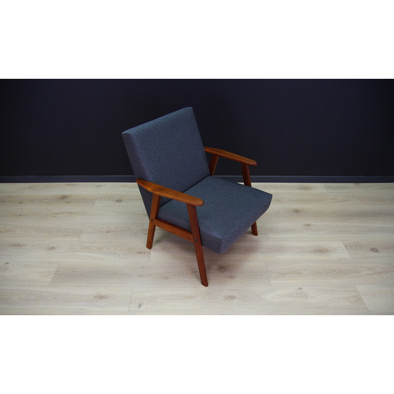 Vintage Scandinavian armchair in teak - 1960s