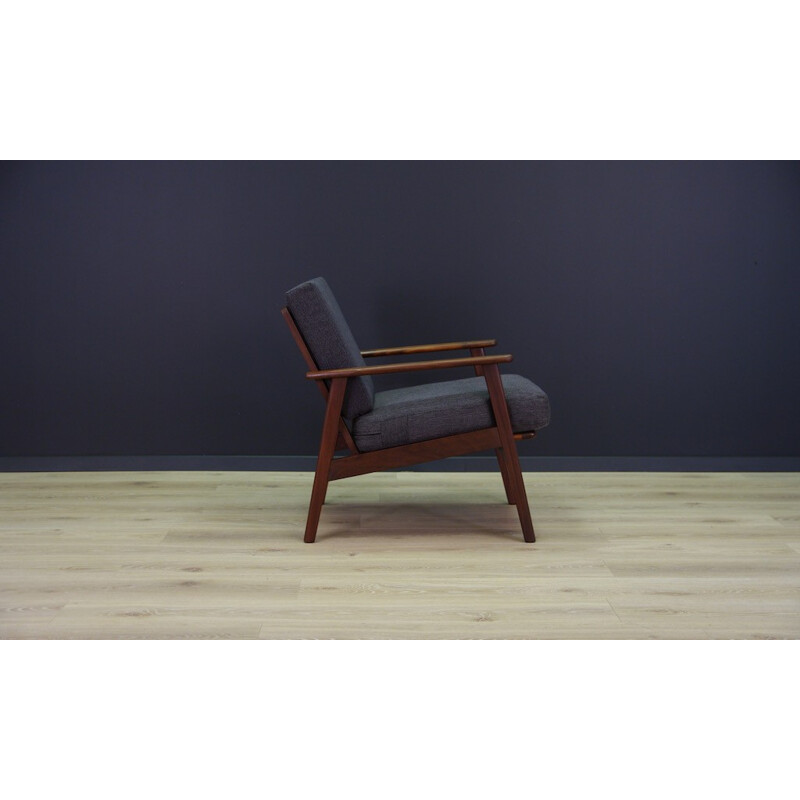 Vintage armchair in teak, Danish design - 1960s