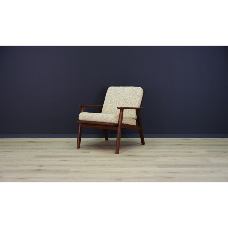 Vintage Scandinavian armchair in teak - 1960s