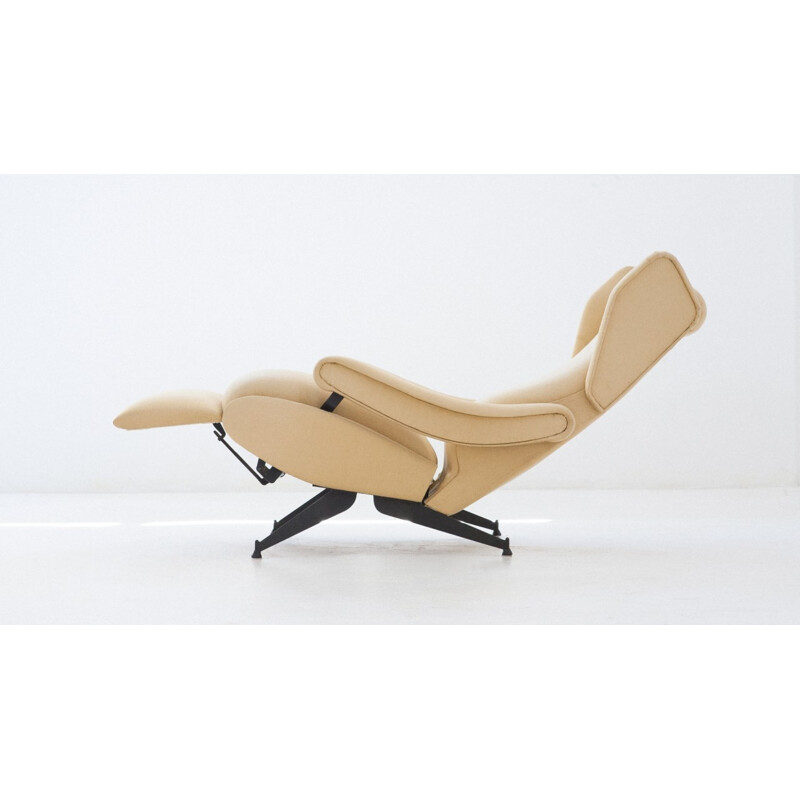 Oscar Reclining vintage lounge chair by Nello Pini - 1960s