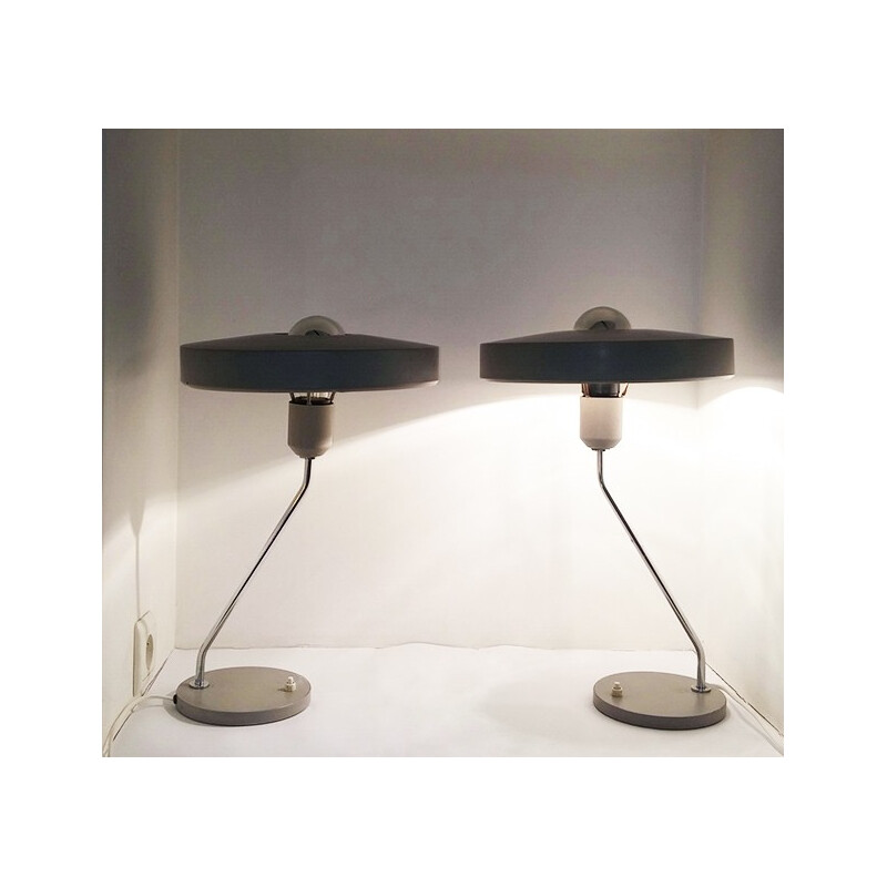 Desk Lamp vintage by Louis Kalff pour Philips - 1960s