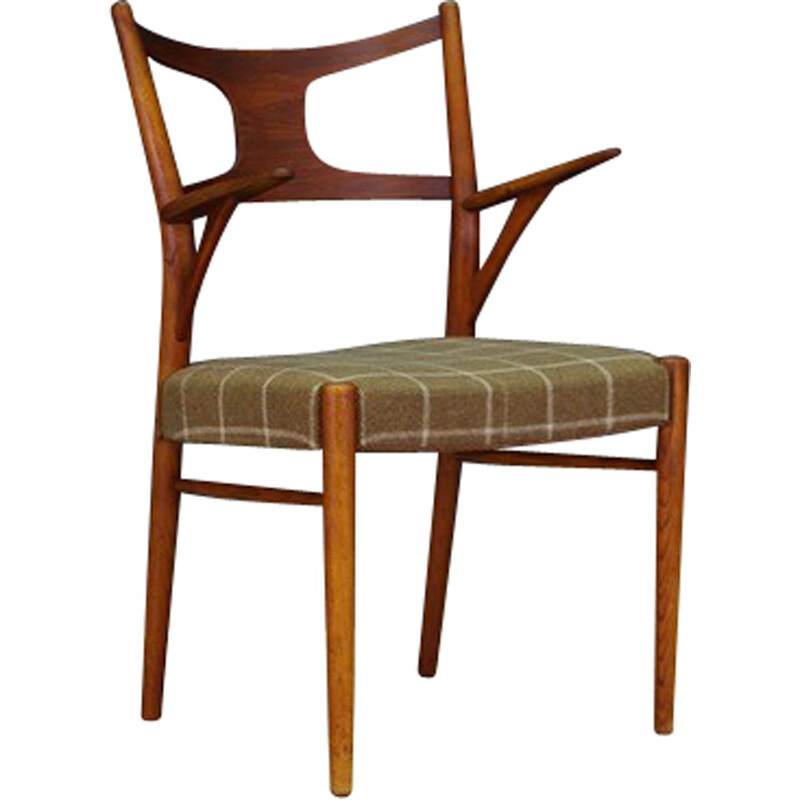 Chaise vintage en teck design classique danois - 1960