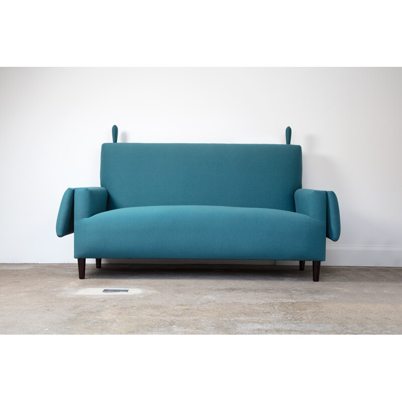 Light Blue Sofa by Walter Knoll - 1950s