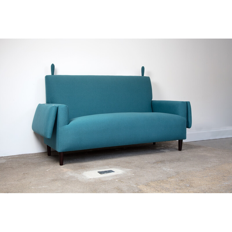 Light Blue Sofa by Walter Knoll - 1950s