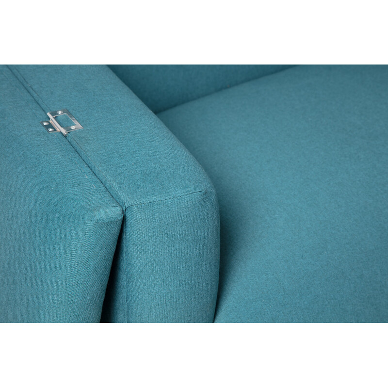 Light Blue Sofa by Walter Knoll - 1950s