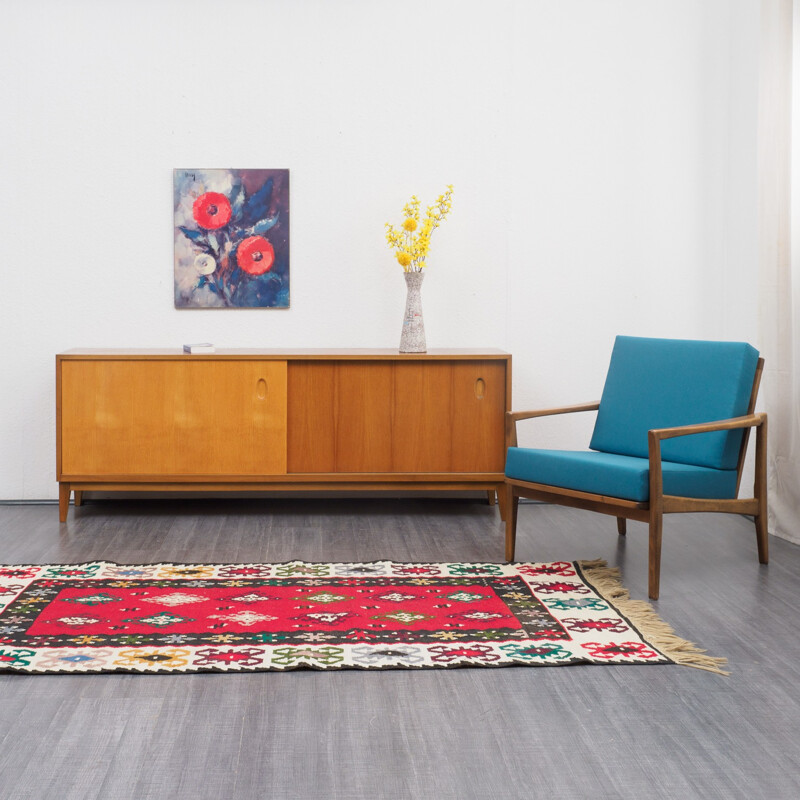 Sideboard in walnut by Georg Satink for W.K Möbel - 1950s