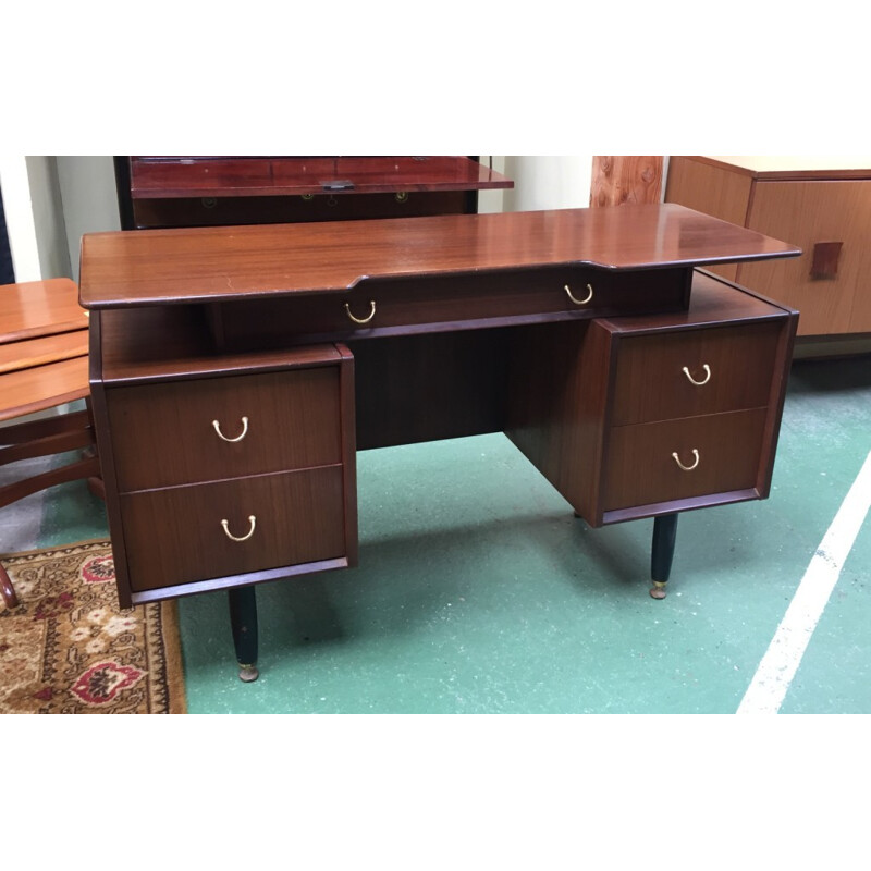 Vintage Mahogany desk - 1970