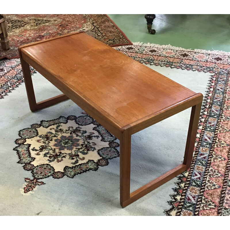 Teak coffee table - 1970s