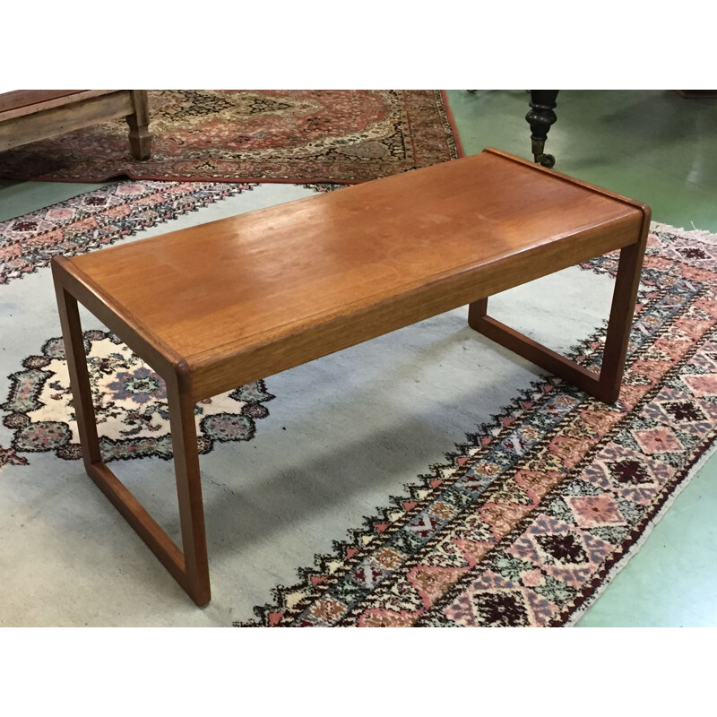 Teak coffee table - 1970s