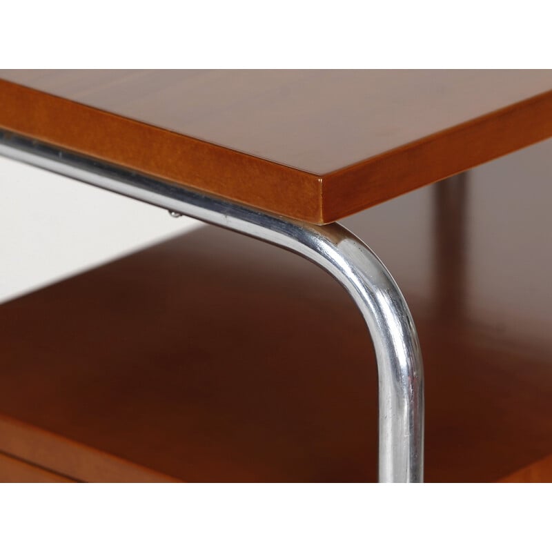 Tubular Desk in steel and wood - 1930s