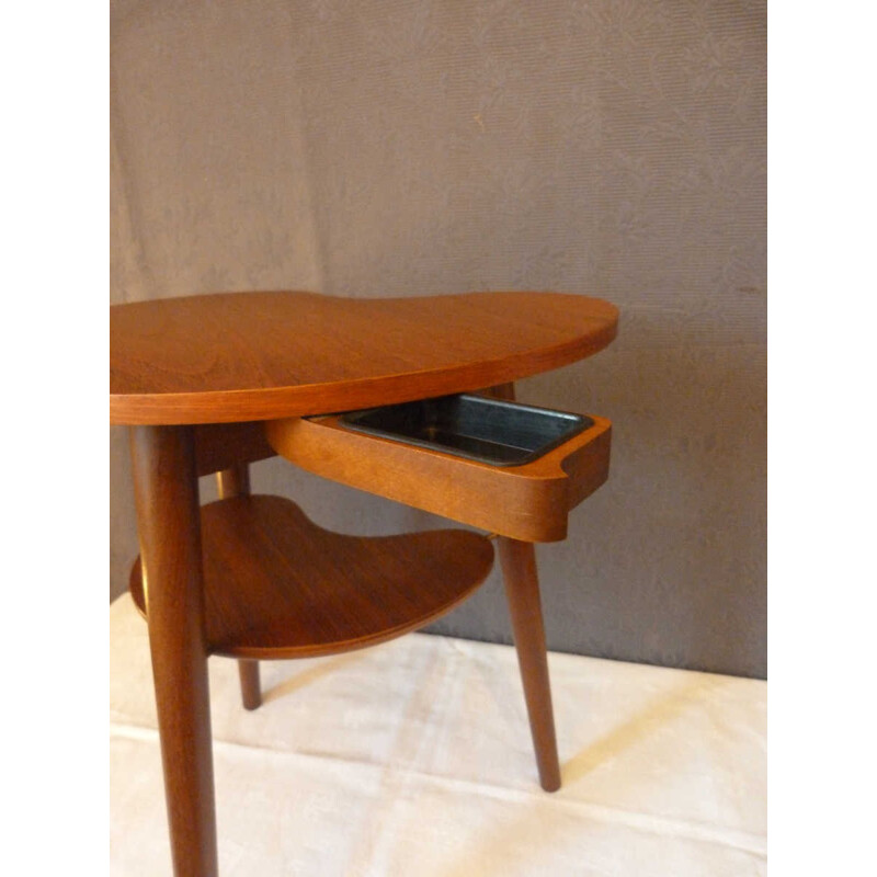 Vintage Scandinavian side table produced by Gorm Mobler - 1960s