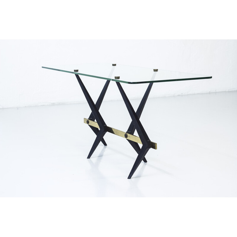 Table Basse Sculpturale Vintage d'Angelo Ostuni - 1950