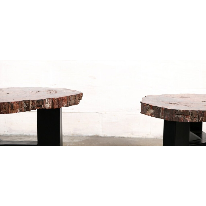 Two side tables by Ado Chale - 1970s