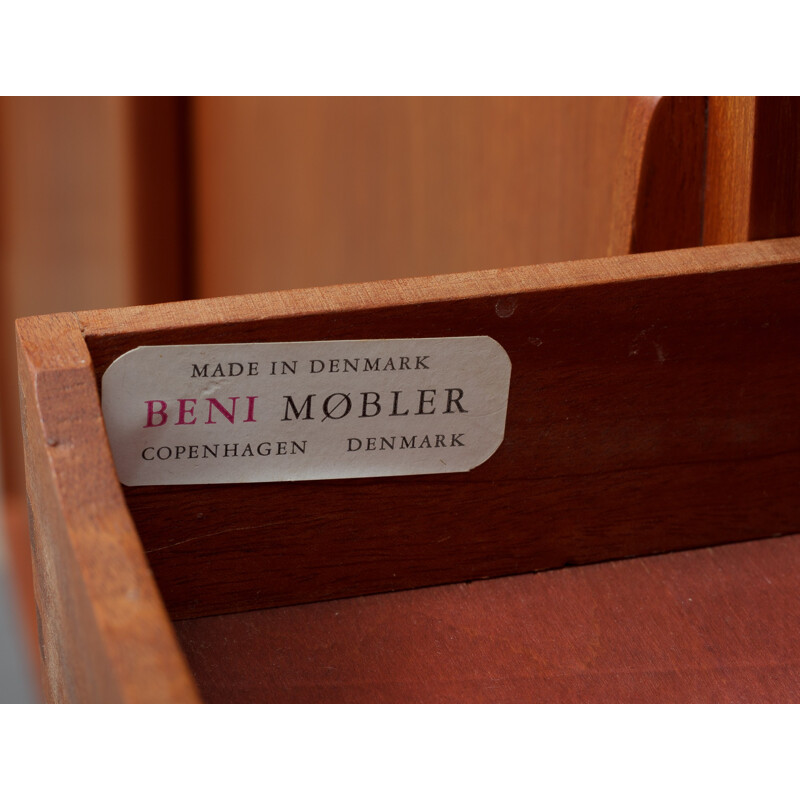 Buffet danois en teck pour Boni Mobler - 1960