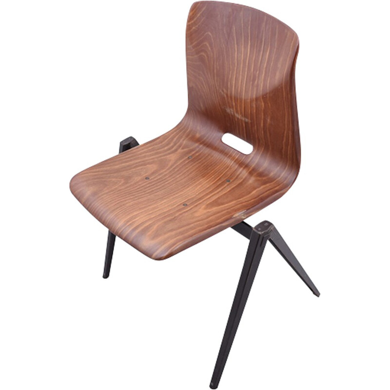 Vintage school chair Galvanitas S22 - 1960s