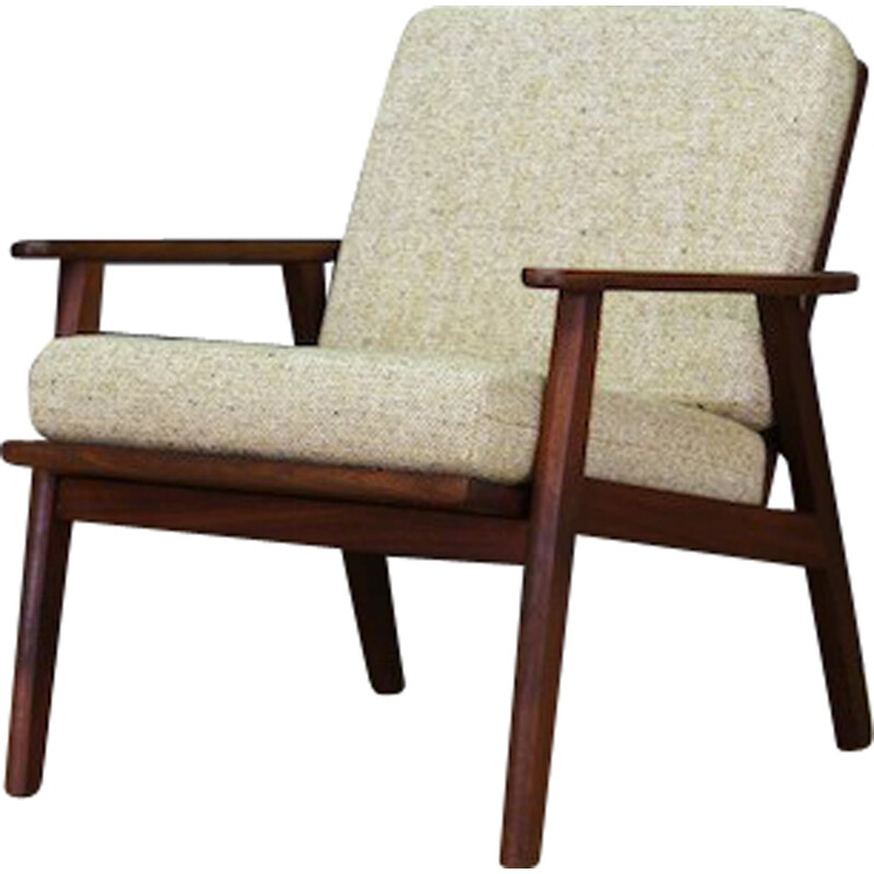 Vintage Scandinavian armchair in teak - 1960s