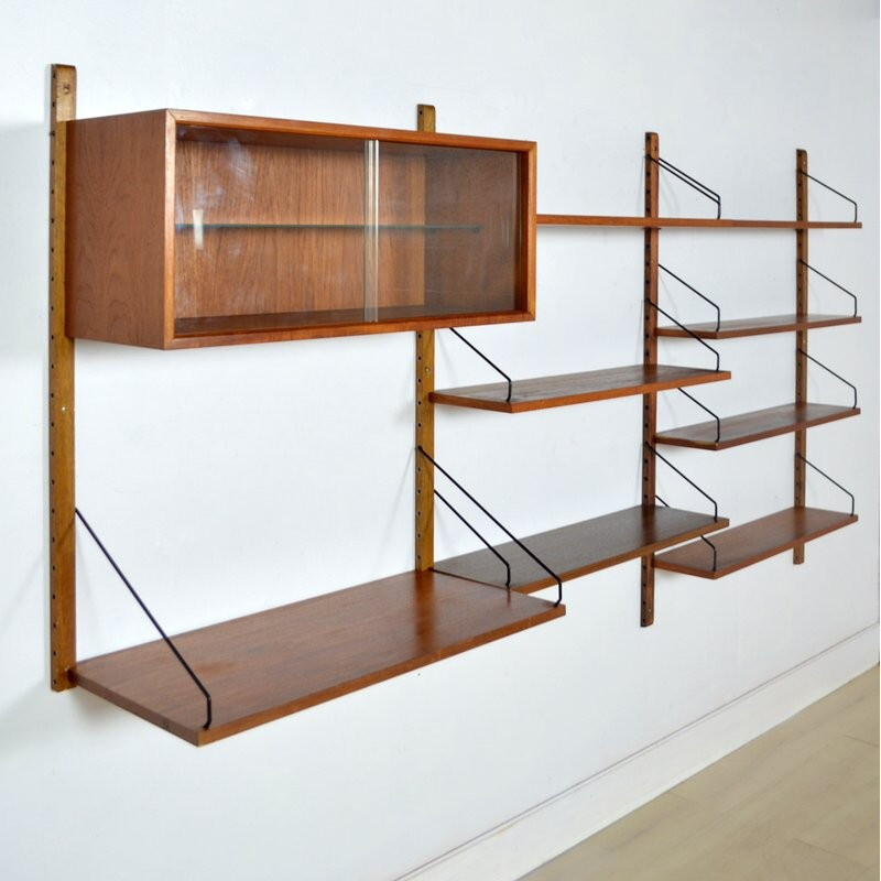 Modular shelving system by Poul Cadovius - 1960s