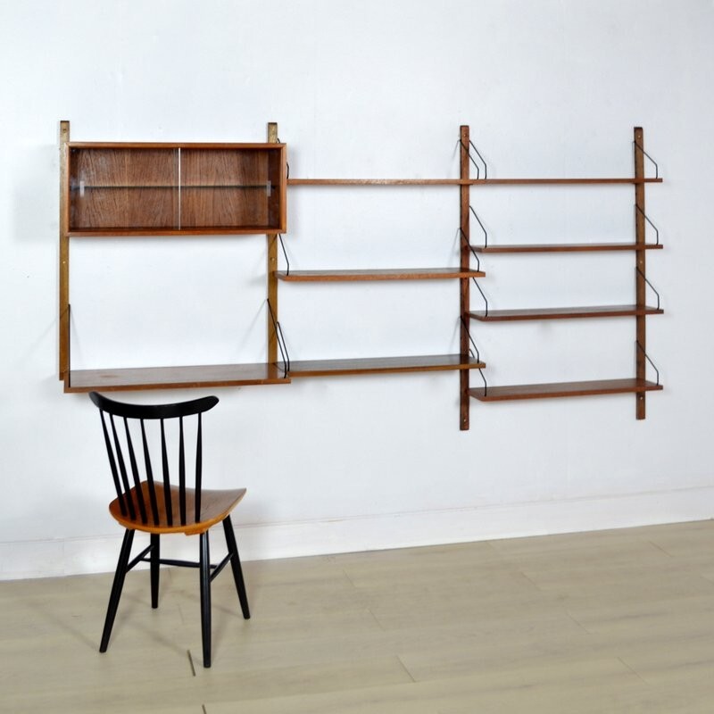 Modular shelving system by Poul Cadovius - 1960s