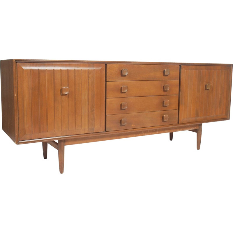 Scandinavian Vintage Sideboard made of teak - 1970s