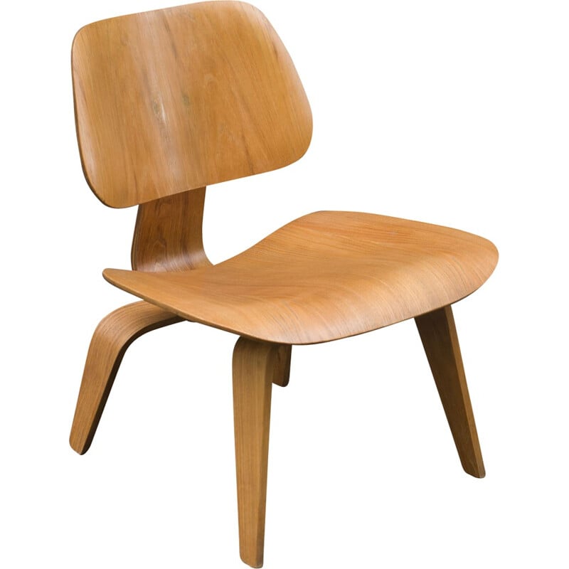Chaise "LCW" en chêne de Charles Eames pour Herman Miller - 2000