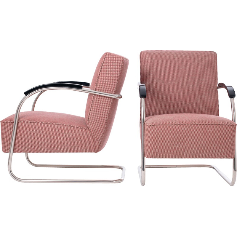 Pair of Cantilever armchairs from Mücke-Melder - 1930s