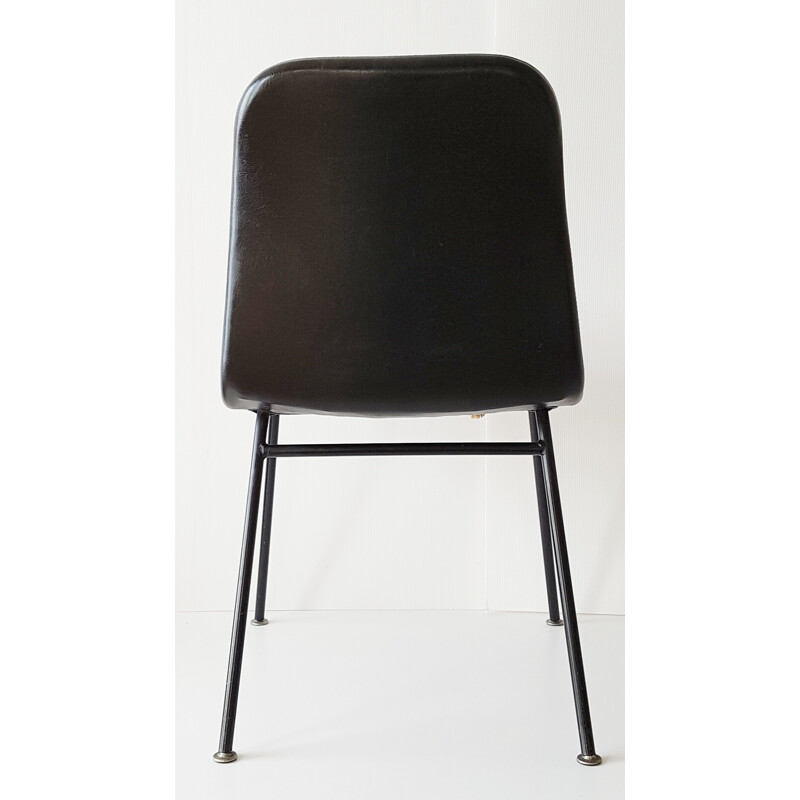 Suite of 6 chairs, italian design - 1960s