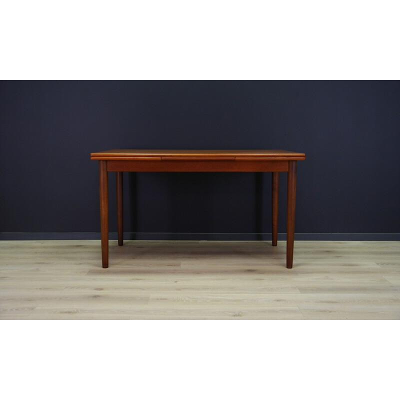 Teak Dining Table Design Vintage - 1960s