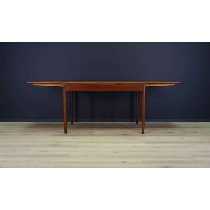 Danish Classic Teak Dining Table Retro Design - 1960s