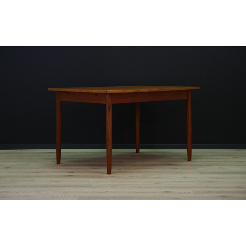 Teak Dining Table Danish Retro - 1960s